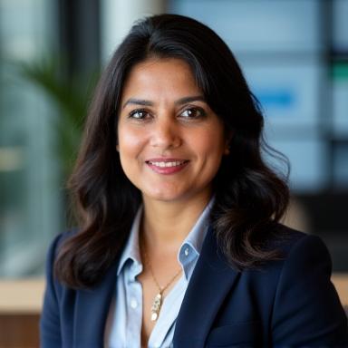 Portrait of Aisha Khan